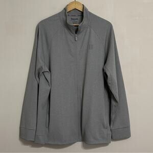 Bench Charcoal Zip-Up Jacket Gray Size XL